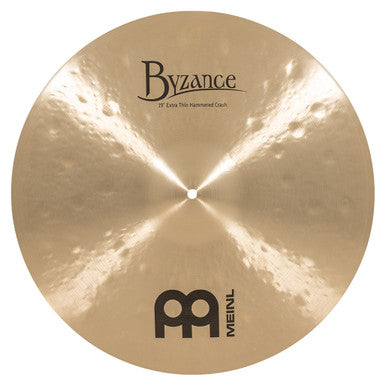 Meinl Byzance Traditional 19" Extra Thin Hammered Crash Cymbal - B19ETHC