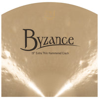 Meinl Byzance Traditional 19 Extra Thin Hammered Crash