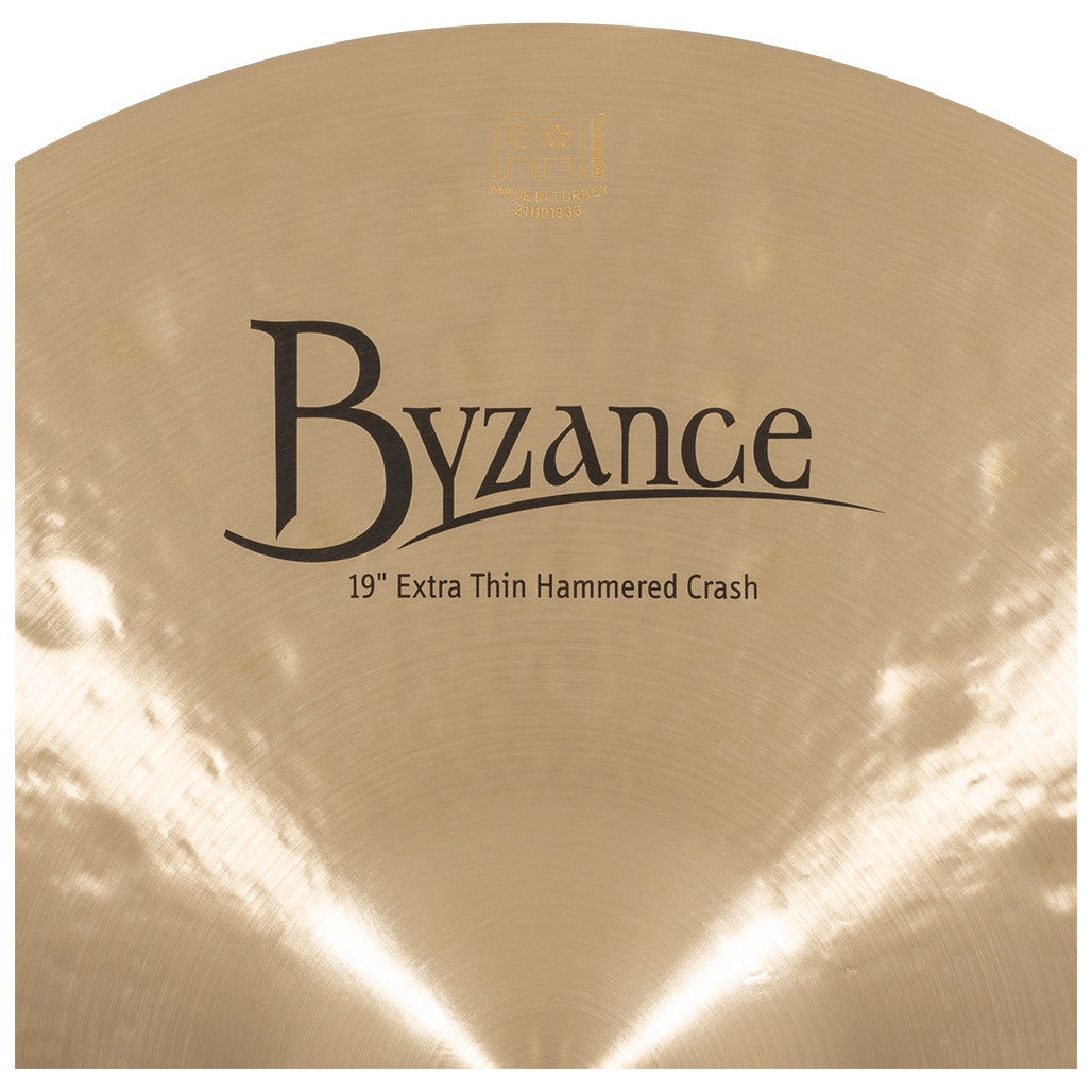 Meinl Byzance Traditional 19 Extra Thin Hammered Crash