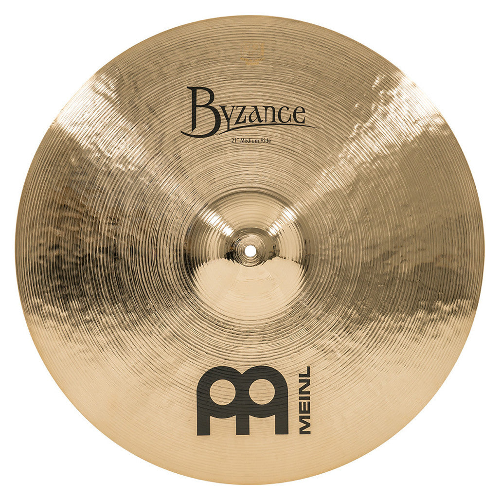 Meinl Byzance Brilliant 21" Medium Ride Cymbal B21MR-B
