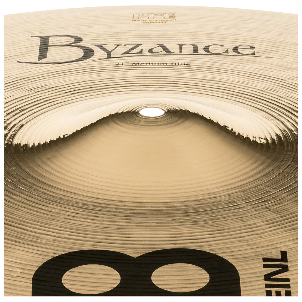 Meinl Byzance Brilliant 21 inch Medium Ride Cymbal B21MR-B