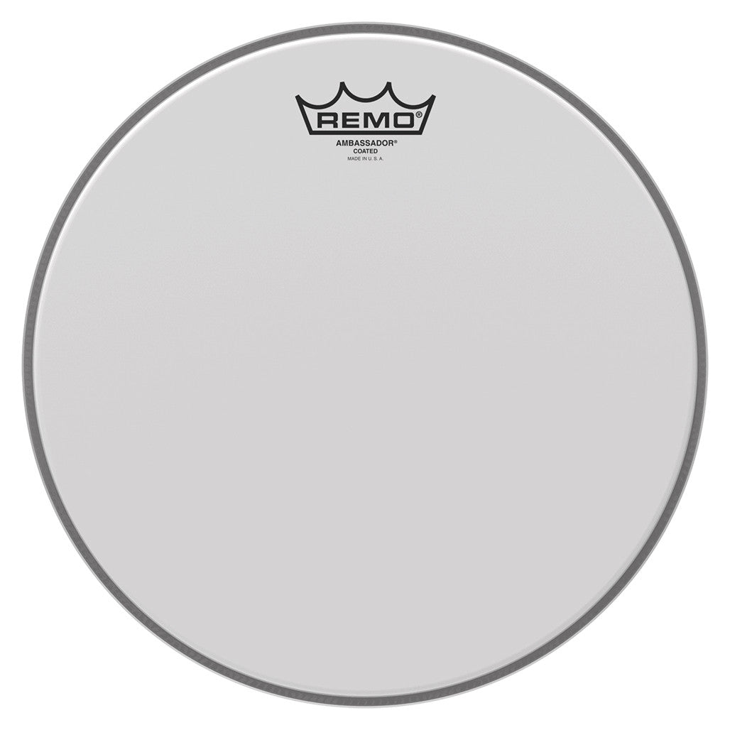 Remo USA Ambassador Coated 12 Tom Drumhead BA-0112-00 Buy Remo Drum Heads at Drum Republic, the online drum store.