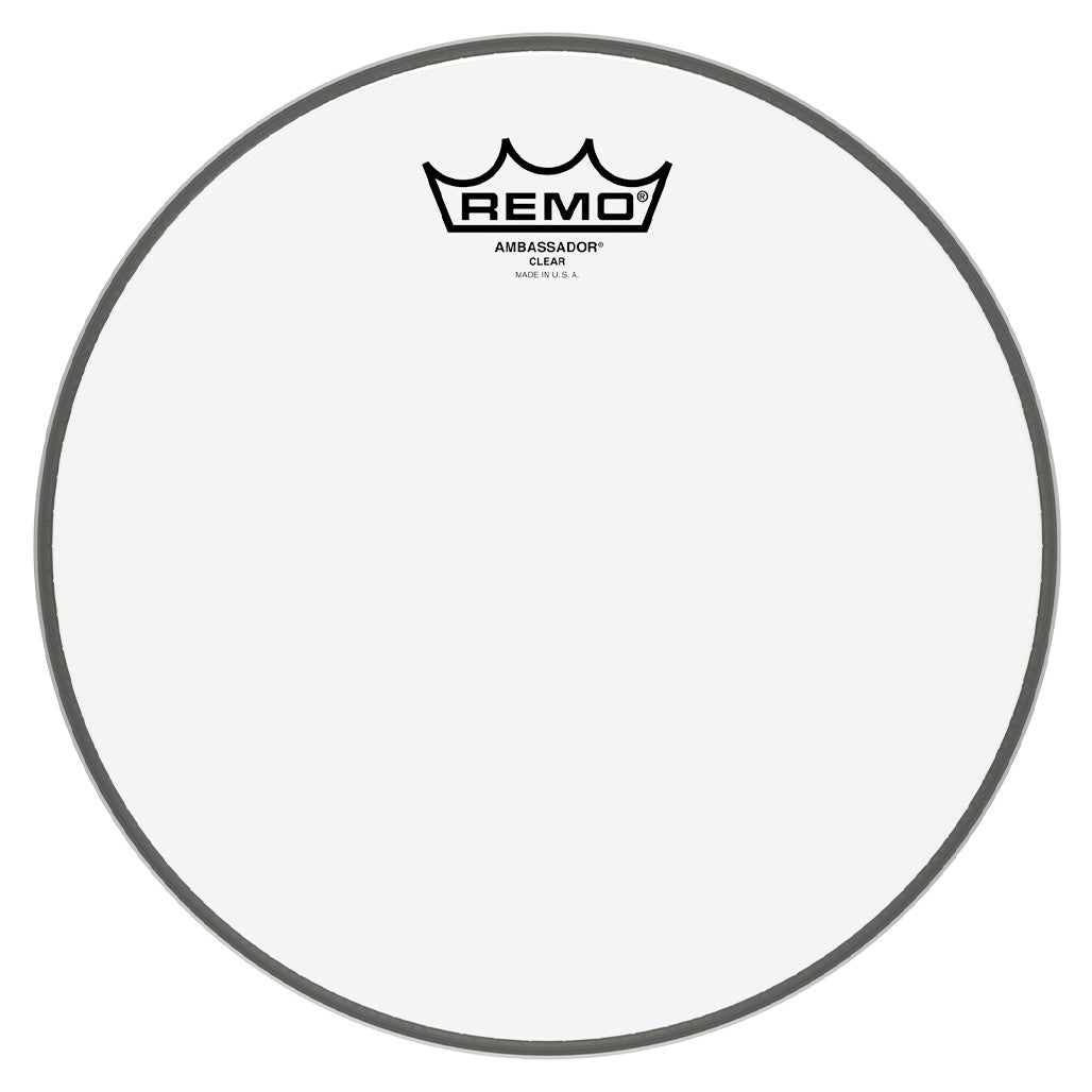 Remo USA Ambassador Clear 10 Tom Drum Head BA-0310-00 
Drum Republic - The online drum store