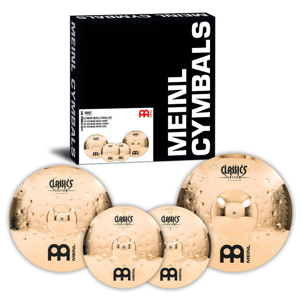 Meinl Classics Custom Extreme Metal Cymbal Pack 14HH / 18C / 20R CC-EM480