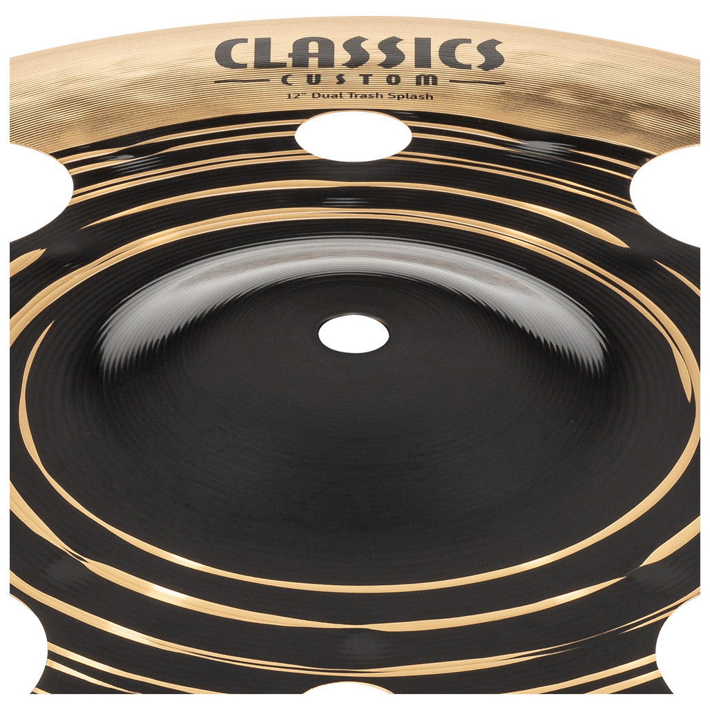 Meinl 12" Classics Custom Dual Trash Splash Cymbal CC12DUTRS