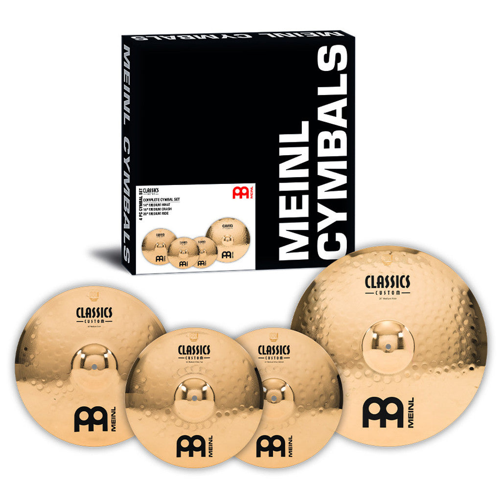 Meinl Classics Custom Brilliant Cymbal Pack 14H / 16"C / 20R - CC141620