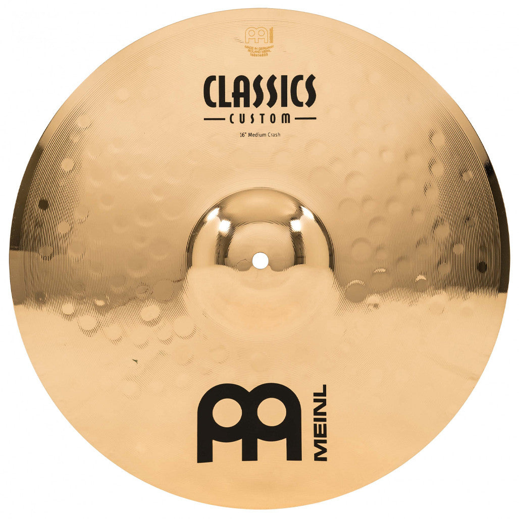 Meinl CC141620 Classics Custom Brilliant Cymbal Pack 14H  16"C  20R CC141620