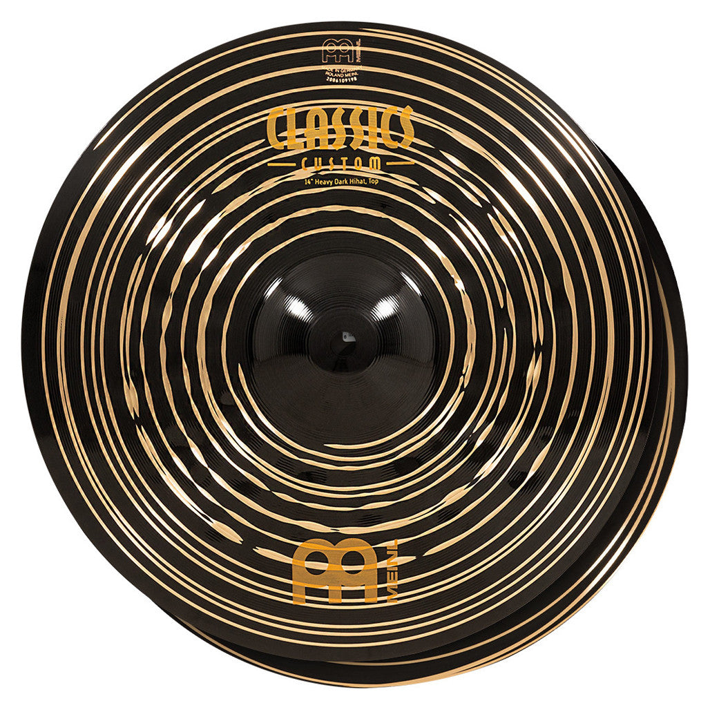 Meinl Classics Custom Dark 14" Heavy Hi-Hats CC14HDAH
