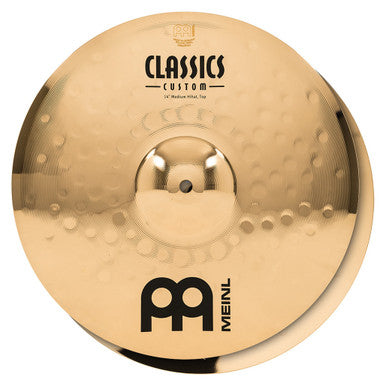Meinl Classics Custom Brilliant 14" Medium Hi-Hats - CC14MH-B