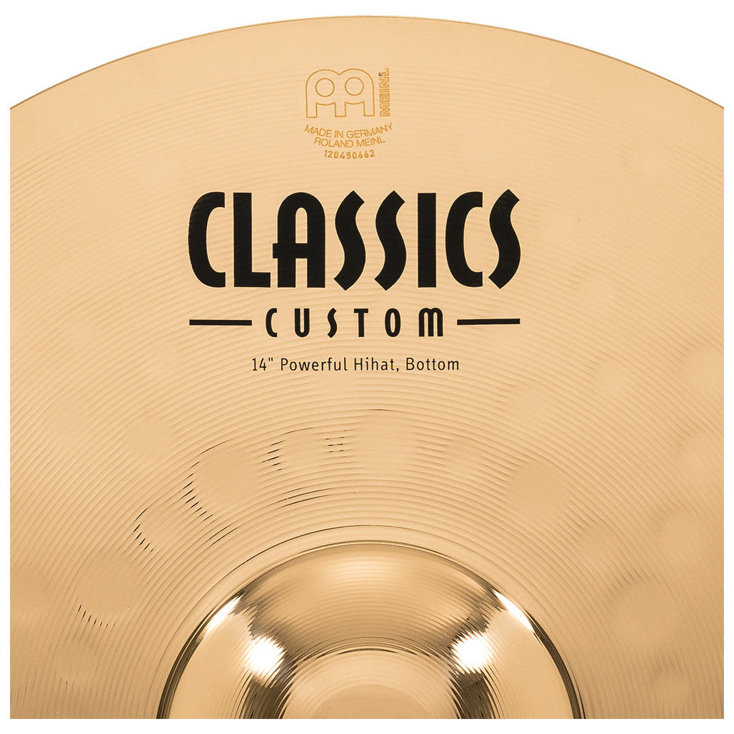 Meinl Classics Custom Brilliant 14" Powerful Hats CC14PH-B