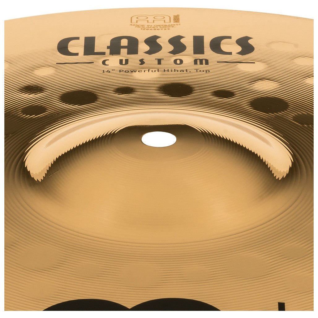 Meinl Classics Custom Brilliant 14inch Powerful Hi-Hats