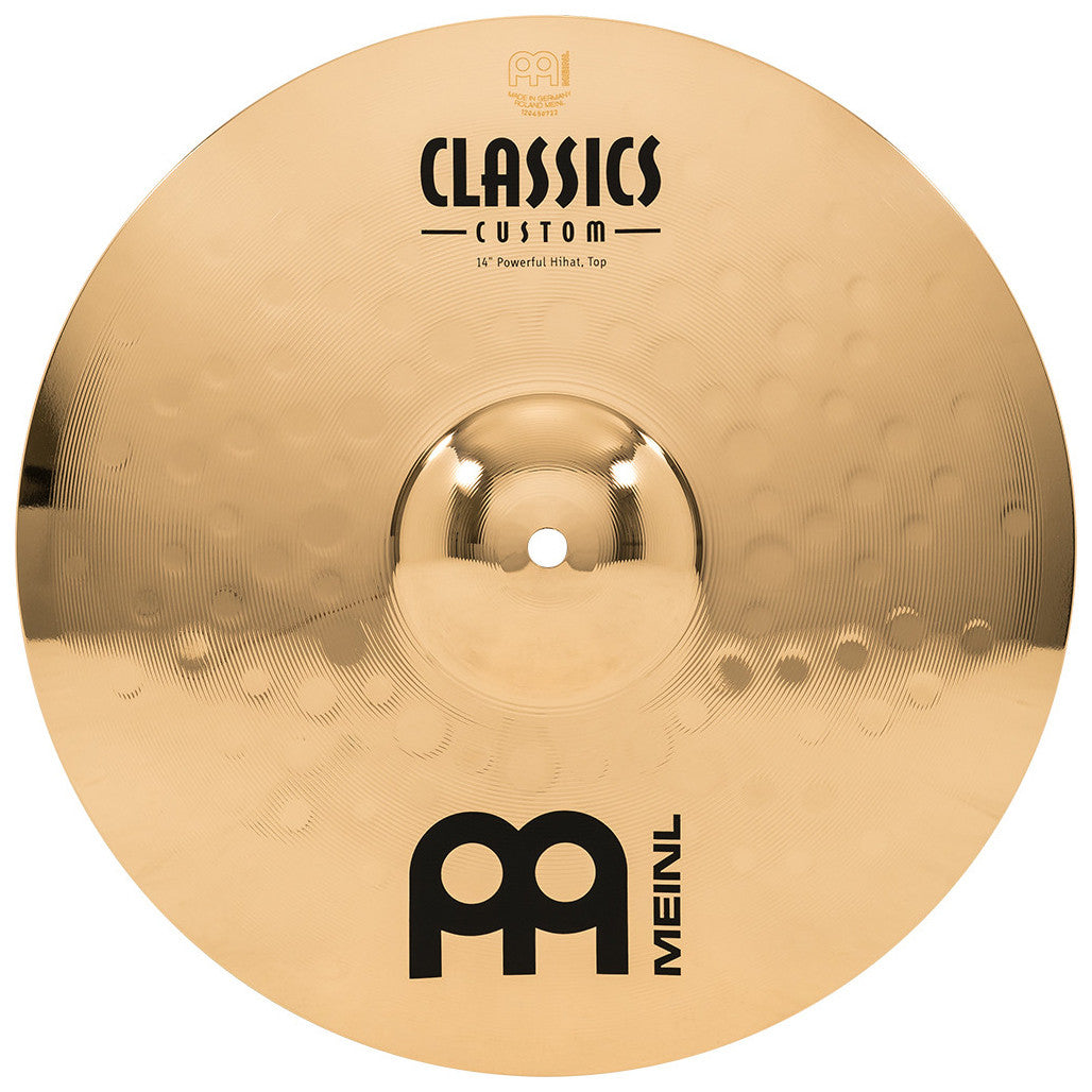 Meinl Classics Custom Brilliant 14" Powerful Hi-Hats - CC14PH-B