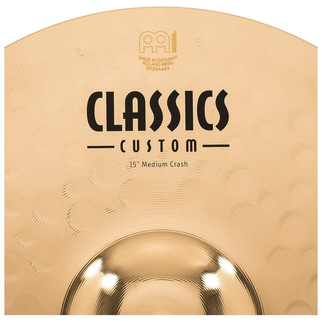 Meinl CC15MC-B Classics Custom Brilliant 15" Medium Crash Cymbal