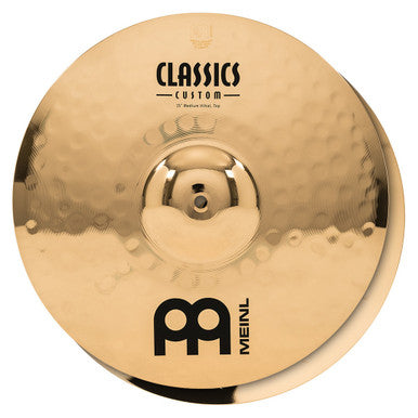 Meinl Classics Custom Brilliant 15" Medium Hi-Hats - CC15MH-B