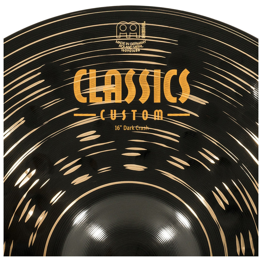 Meinl Classics Custom Dark 16 inch Crash Cymbal - CC16DAC