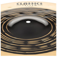 Meinl 16" Classics Custom Dual Crash Cymbal
