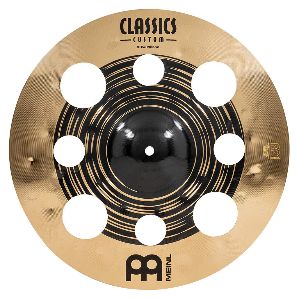 Meinl Classics Custom Dual 16" Trash Crash Cymbal CC16DUTRC