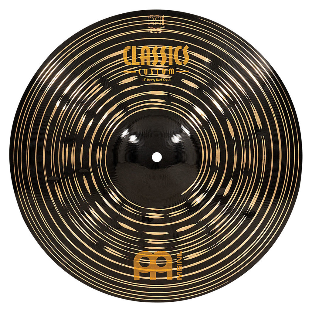 Meinl Classics Custom Dark 16" Heavy Crash Cymbal CC16HDAC