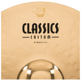 Meinl CC16MC-B Classics Custom Brilliant 16inch Medium Crash Cymbal