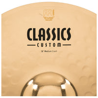 Meinl CC16MC-B Classics Custom Brilliant 16inch Medium Crash Cymbal