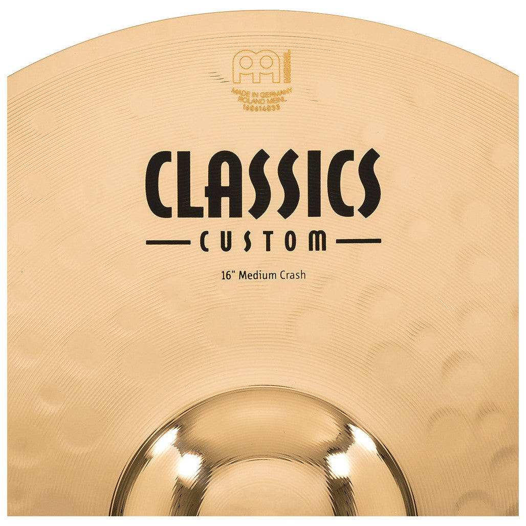 Meinl CC16MC-B Classics Custom Brilliant 16inch Medium Crash Cymbal