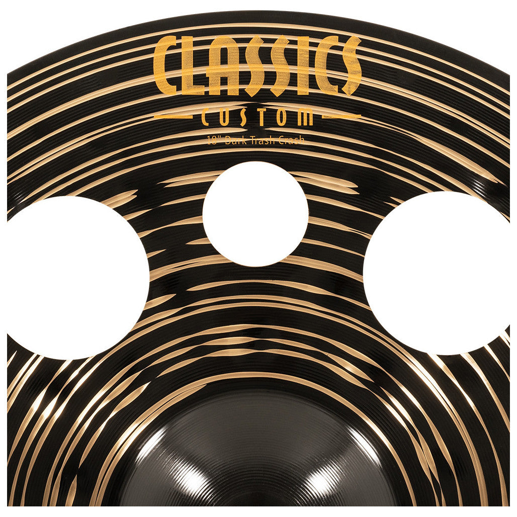 Meinl Classics Custom Dark 18 inch Trash Crash Cymbal - CC18DATRC