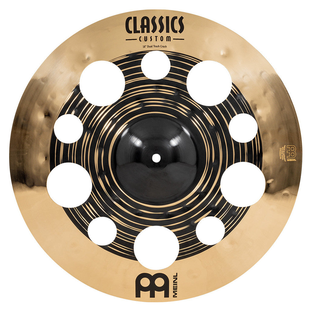 Meinl Classics Custom Dual 18" Trash Crash Cymbal CC18DUTRC