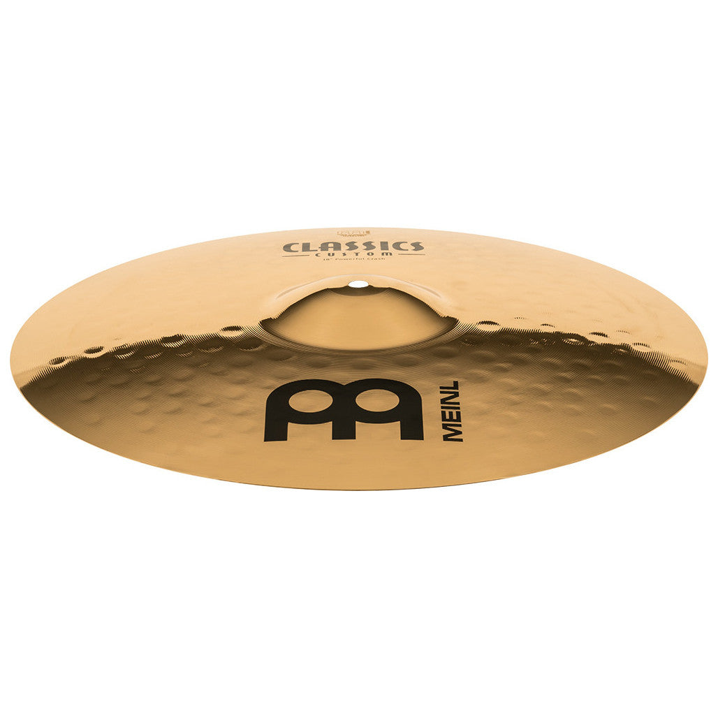Meinl Classics Custom Brilliant 18 inch Powerful Crash Cymbal CC18PC-B