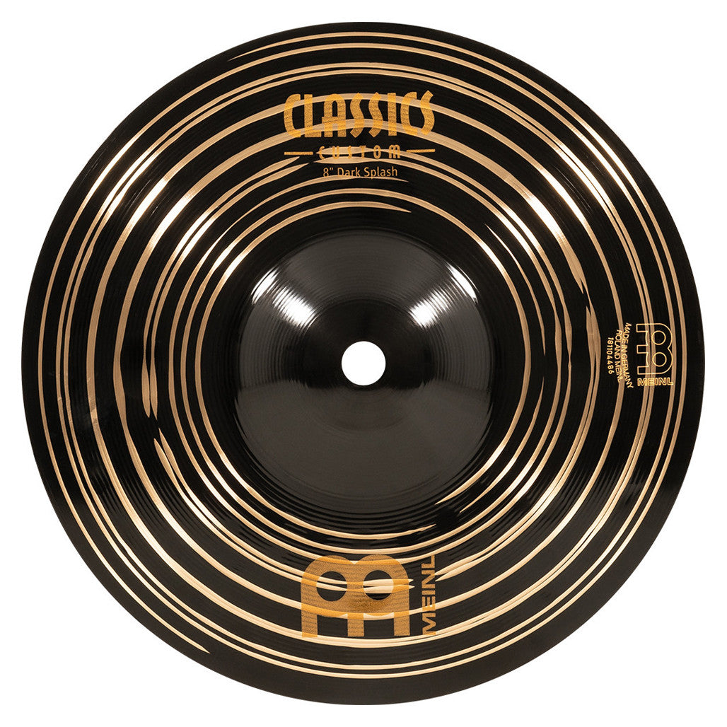 Meinl Classics Custom Dark 8" Splash Cymbal CC8DAS