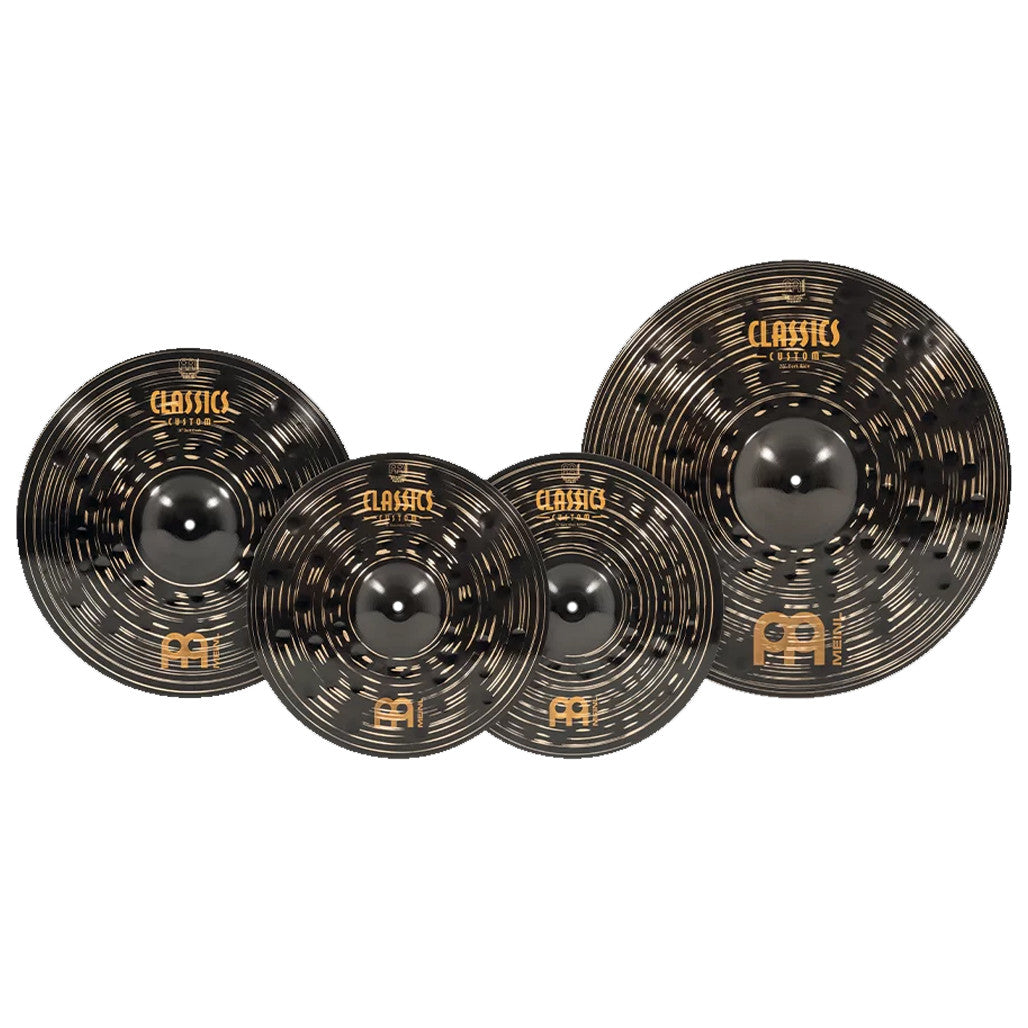 Meinl Classics Custom Dark Cymbal Pack 14 Hi-Hats 16 Crash 20 Ride