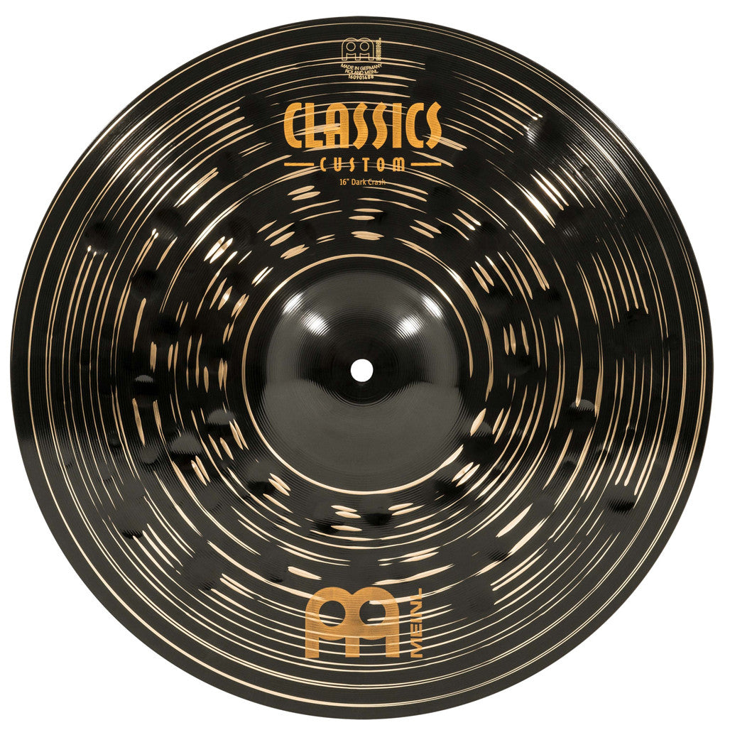 Meinl Classics Custom Dark Cymbal Pack CCD141620 - Crash Cymbal