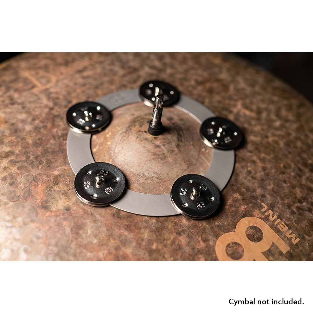 Meinl 6" Ching Ring with Stainless Steel Jingles CRING on ride cymbal