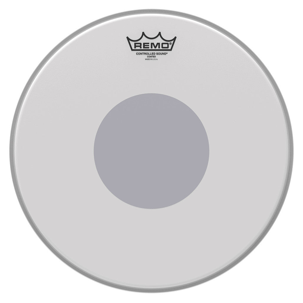 Remo USA Controlled Sound Coated 13" Snare Drumhead with Bottom Black Dot CS-0113-10