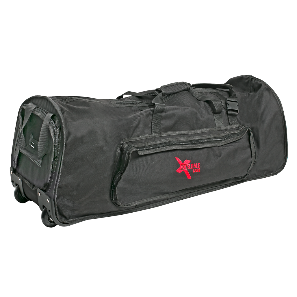 Xtreme 38" Heavy Duty Drum Hardware Bag Traps Case with Wheels DA585W
Buy drum hardware bags and traps cases online at Drum Republic, the online drum store!