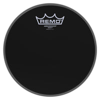 Remo USA Ambassador Ebony Black 8" Reso Tom Drum Head ES-0008-00