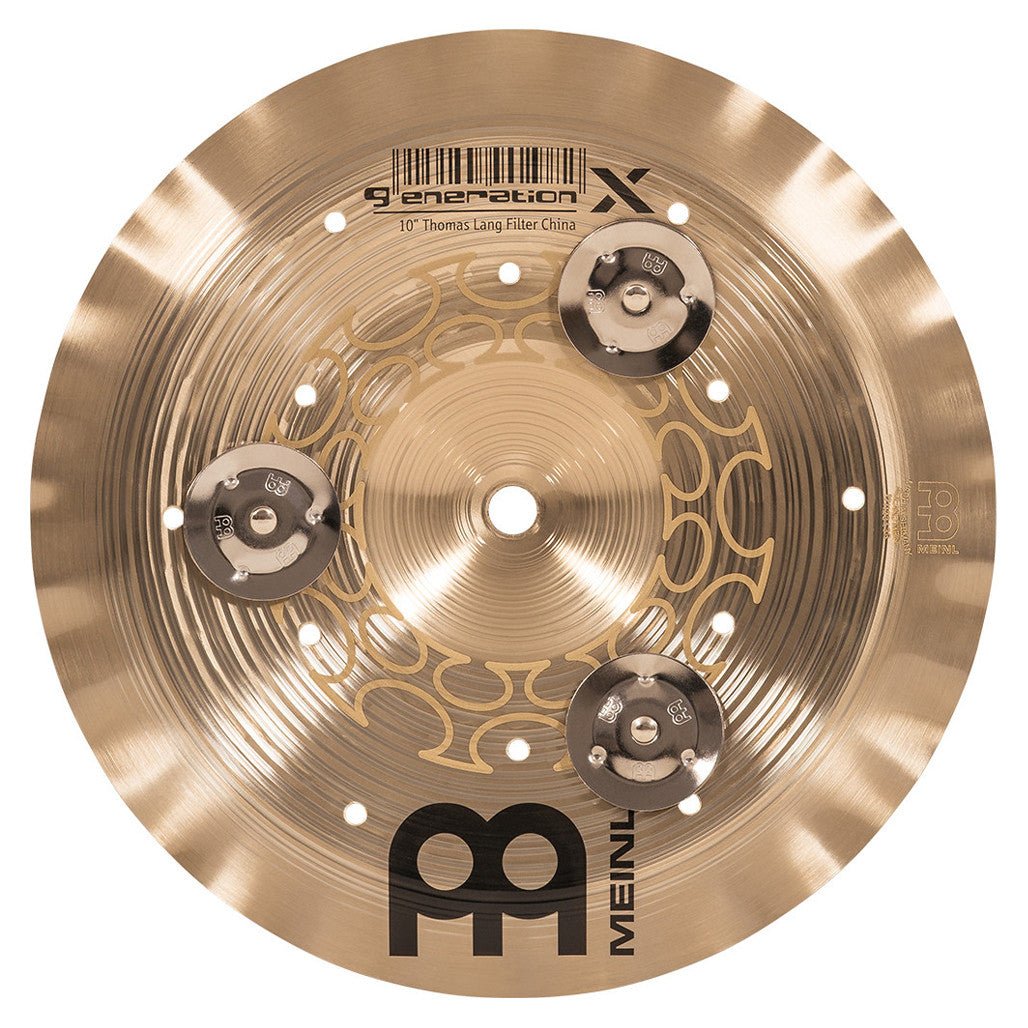Meinl Generation X 10" Thomas Lang Filter China with Jingles GX-10FCH-J
