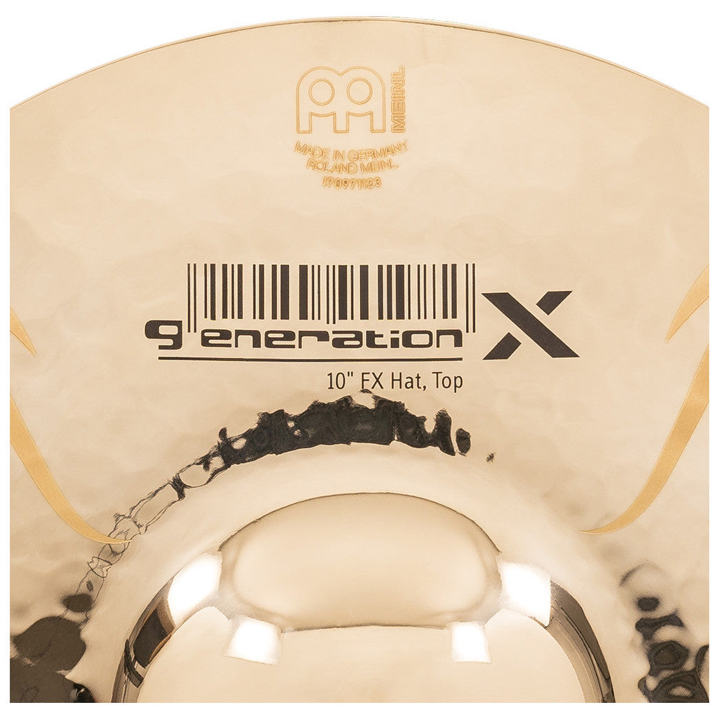 Meinl Generation X 10" FX Hi-Hats GX-10FXH