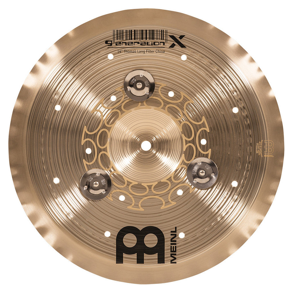 Meinl Generation X 14" Thomas Lang Filter China with Jingles GX-14FCH-J