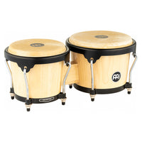 Meinl Headliner Series 6 3/4" & 8" Wood Bongo Drums Natural HB100NT