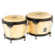 Meinl Headliner Series 6 3/4" & 8" Wood Bongo Drums - Natural HB100NT