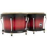 Meinl Headliner Series 6 3/4" & 8" Wood Bongos Red Wine Burst HB100WRB
