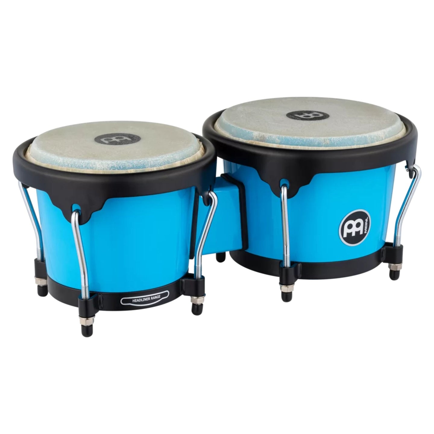Meinl Bongo Drums Journey Series in Glacier Blue HB50GB