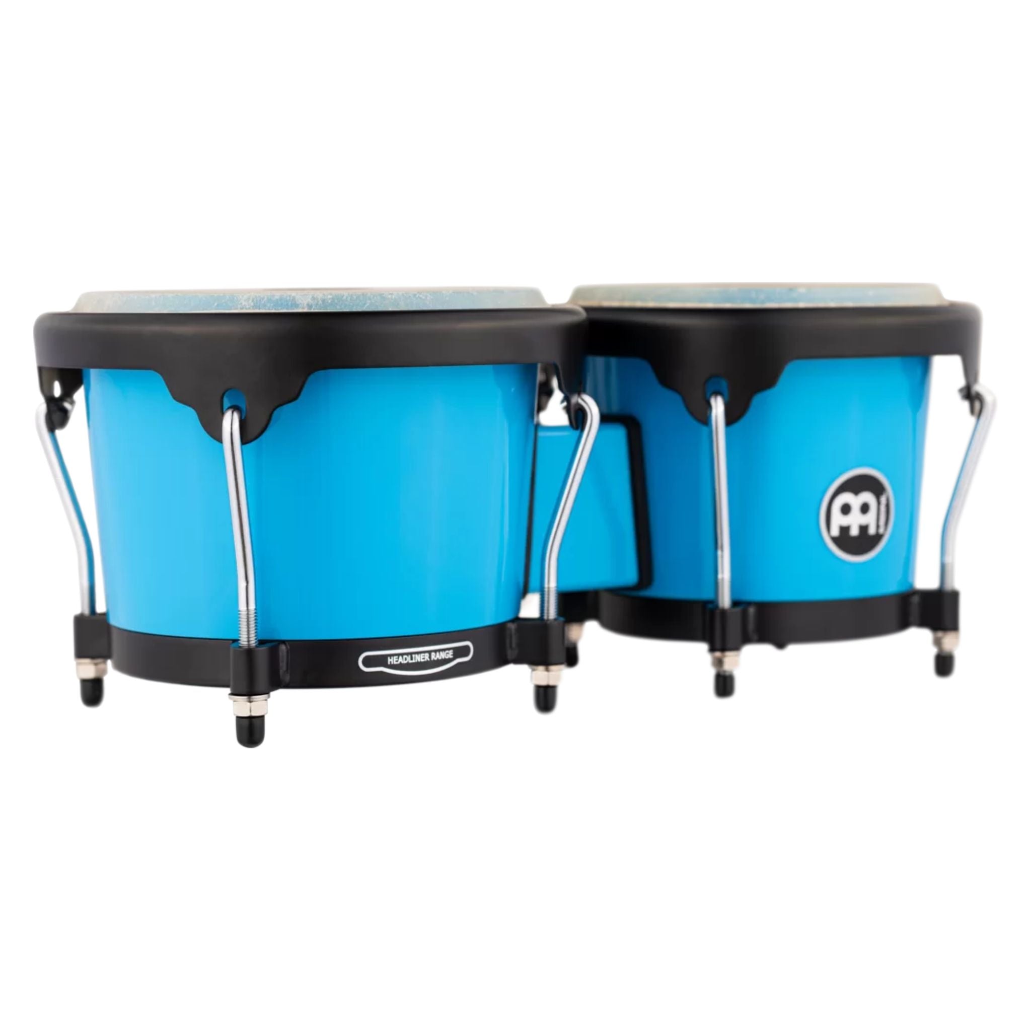 Meinl Bongo Drums Journey Series in Glacier Blue HB50GB