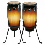 Meinl Headliner Series 11" & 12" Wood Conga Set with Basket Stands - Vintage Sunburst HC512VSB