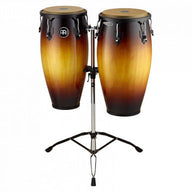Meinl Headliner Series 11" & 12" Wood Conga Set with Double Stand - Vintage Sunburst HC812VSB