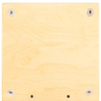 Meinl Headliner Series String Cajon Siam Oak Body & Frontplate HCAJ1NT bottom view