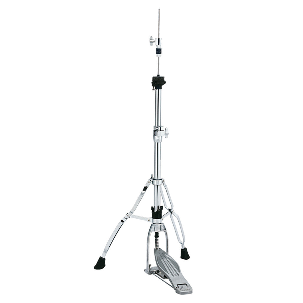 Tama Speed Cobra 310 Dual Leg Hi-Hat Stand HH315D featuring a space-saving two-leg base, foot pedal, and adjustable hi-hat mechanism.
