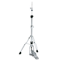 Tama Speed Cobra 310 Dual Leg Hi-Hat Stand HH315D featuring a space-saving two-leg base, foot pedal, and adjustable hi-hat mechanism.