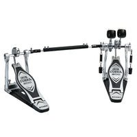 ama Iron Cobra 200 Double Bass Drum Pedal HP200PTW featuring Power Glide cams, single-chain drives, and dual-sided beaters.