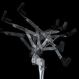 Close-up of the swivelling basket on the Tama Stage Master HS40WN Snare Drum Stand showing its adjustable snare positioning design.